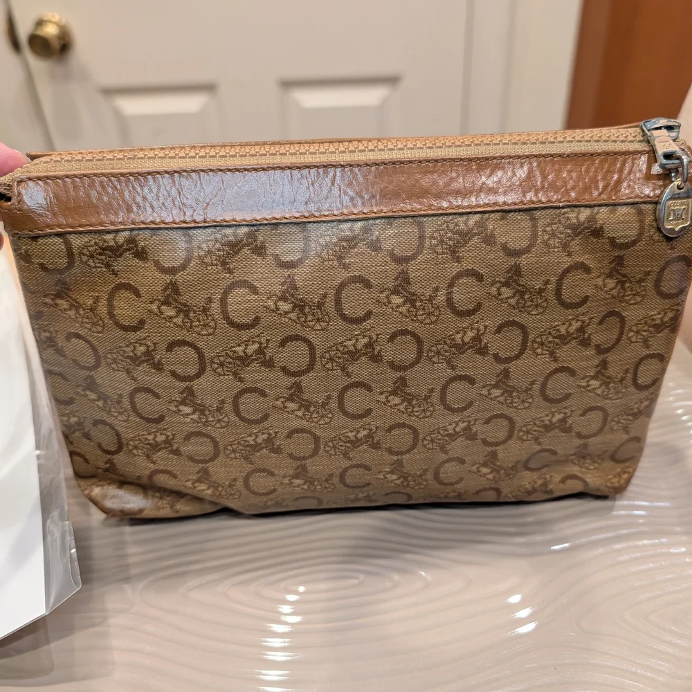 Celine Macadam Clutch Bag w COA EUC